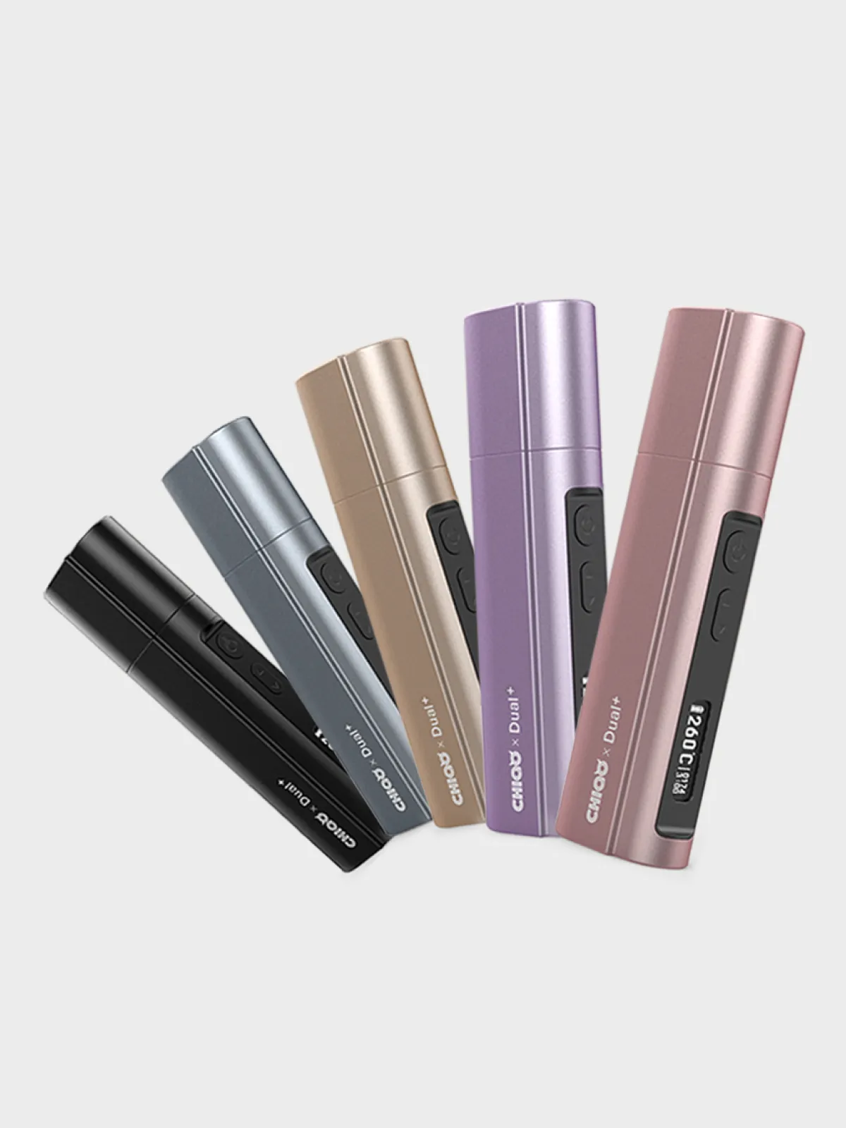 CHIQO Dual+ — Colour lineup